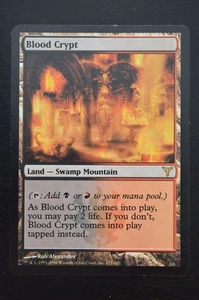 Magic The Gathering MTG BLOOD CRYPT Dissension LP Lightly Played - Picture 1 of 2