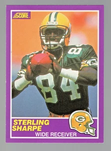 Sterling Sharpe 1989 Score Supplemental #333S Green Bay Packers Rookie Card - Picture 1 of 2