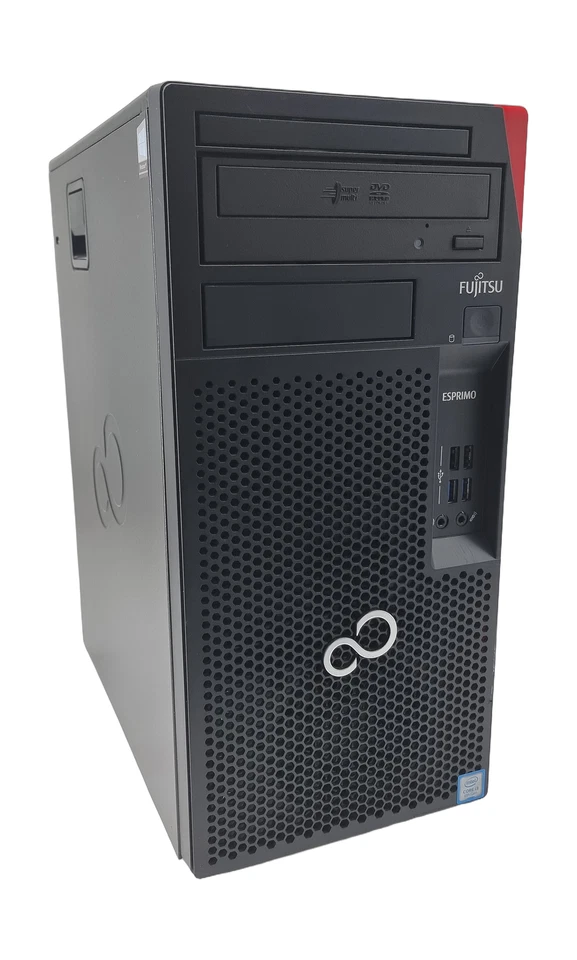 Fujitsu Esprimo P558 Tower PC, Core i3 8th Gen, 8GB RAM, 256GB SSD, Windows 11 - Image 1 of 4