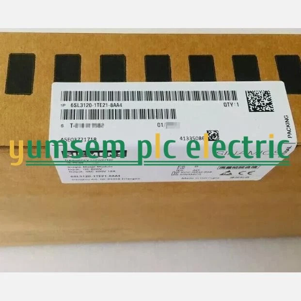 6SL3120-1TE21-8AA4 NEW SIEMENS S120 Single Motor Module 6SL3120-1TE21-8AA4 - Image 1 of 1