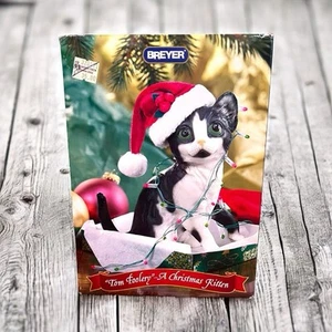 Breyer TOM FOOLERY 2003 "A CHRISTMAS KITTEN" Cat NEW IN BOX - Picture 1 of 11