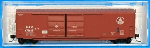 N Scale - MTL MICRO-TRAINS LINE 184 00 030 BALTIMORE & OHIO 50' Standard Boxcar - Picture 1 of 4
