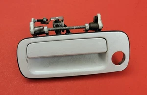 90-94 LEXUS LS400 LEFT DRIVER SIDE EXTERIOR DOOR HANDLE WHITE OEM M22 - Picture 1 of 5