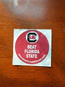 Rare BEAT FLORIDA STATE Promo 2010 Chick-Fil-A Bowl ACC vs SEC USC vs FSU G21 - Picture 1 of 4