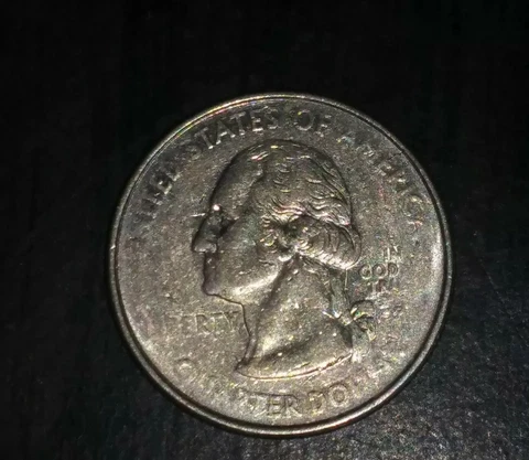 1999 connecticut state quarter with extremely rare Mint Error on the obverse Cover