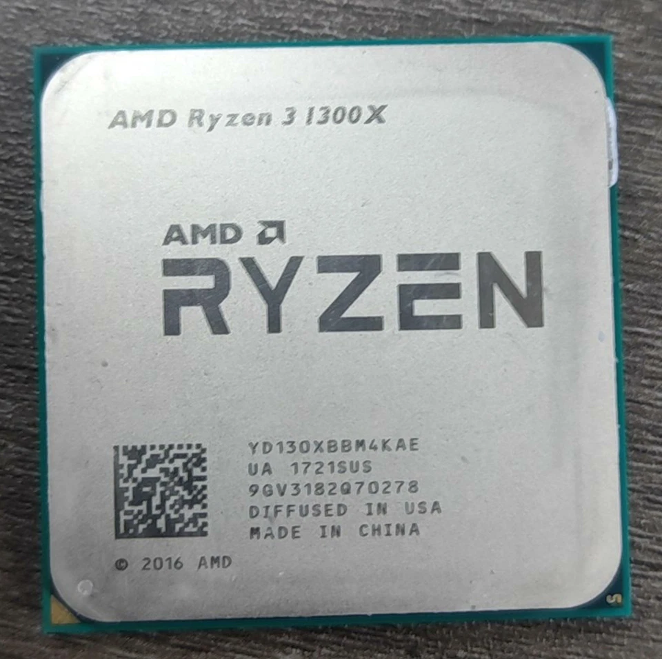AMD Ryzen R3 1300X 4-core 4-thread 65W 8MB AM4 3.50GHZ CPU processor - Image 1 of 1