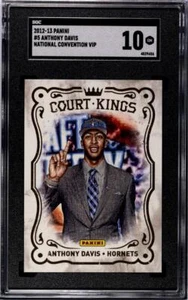 2012-13 Panini Court Kings NSCC VIP #5 ANTHONY DAVIS RC! SGC 10 GEM MINT! - Picture 1 of 1