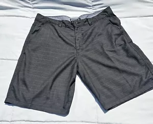O'Neill Shorts Men's 38 Grey Checkered - Picture 1 of 10