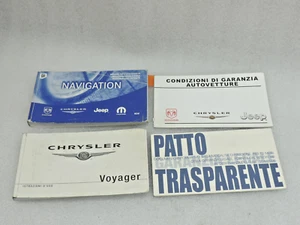 Chrysler Voyager V (RT) Istruzioni d'uso + Navigation Handbook Set in Italiano - Bild 1 von 8