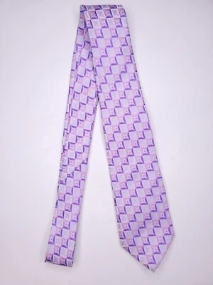 Corbata formal Clericci para hombre 59"Lx3"W lavanda Foto 1 de 4