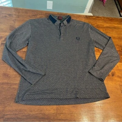 Mondo men’s long sleeve polo shirt size 3xl fits small - Image 1 of 4