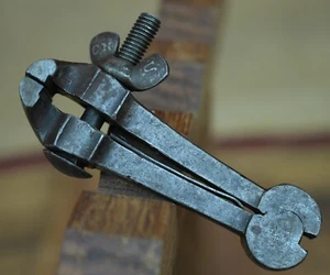 Kleine CNU antike Handschraubstock Klemme Schmied Büchsenmacher Juwelier Maschinist Werkzeug - Bild 1 von 8