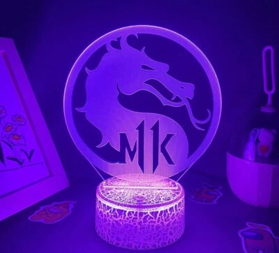 LUZ LED NEÓN MORTAL KOMBAT. Foto 1 de 4