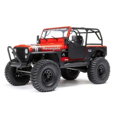 Axial AXI03008T1 1/10 SCX10 III Jeep CJ-7 4WD Brushed RTR, Rot - Bild 1 von 4