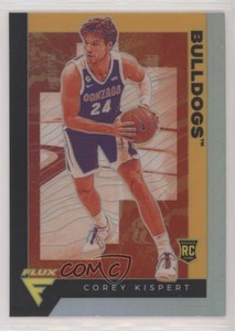 2021-22 Panini Chronicles Draft Picks Flux Silver Corey Kispert #233 Rookie RC