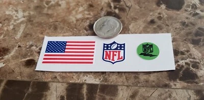 NFL SHIELD, RADIOCOMMS Y CALCOMANÍAS BANDERA DE ESTADOS UNIDOS MINI CASCO, LEER ANUNCIO 4 DESCUENTO Foto 1 de 3