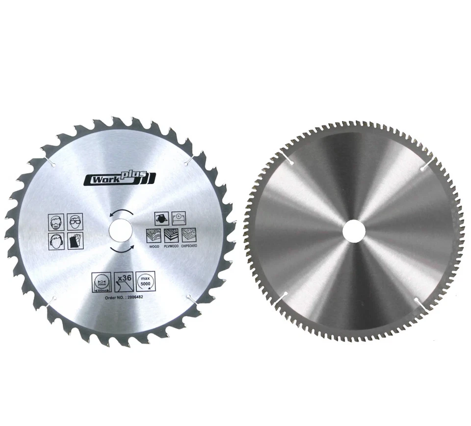 S&S-SHOP Hm Lama Sega Circolare Ø 100 - 400 Legno Alluminio Metallo PVC Plastica