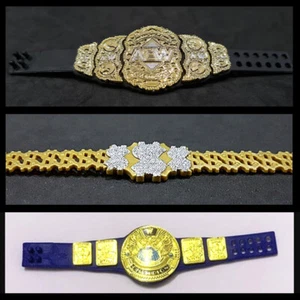 WWE WWF AEW Million Dollar Championship Title Belt Elite Wrestling Toy Figure - Picture 1 of 10