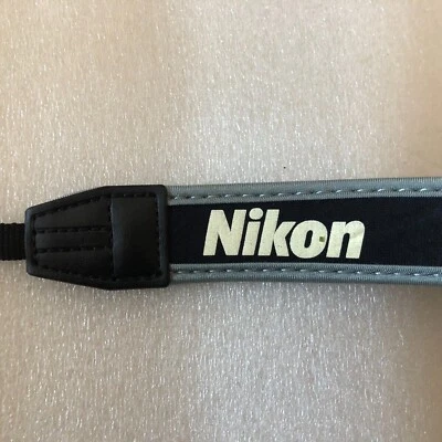 Correa de cámara Nikon gris vintage / 50" Foto 1 de 2
