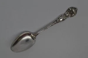 Watson Floral Series Wild Rose Sterling Silver Teaspoon - 5 3/8" - 27g - No Mono - Picture 1 of 5