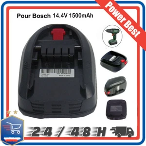 14,4V Pour Bosch Batterie PSB PSR 14.4 LI 2607336038 2607336037 1600Z00002 Akku - Foto 1 di 12