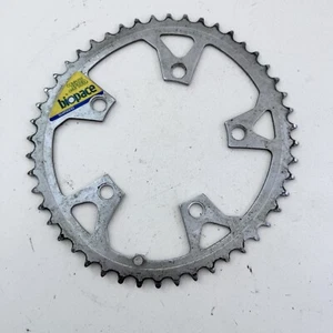 Vintage Shimano Biopace 110 BCD Chainring 48t 48 Tooth Oval Steel 80s Road A08 - Picture 1 of 12