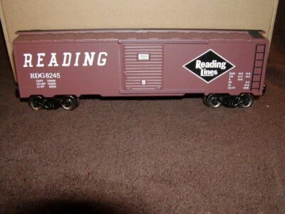 Menards 275-9085 Reading Lines Burgundy #8150 Box Car O 027 MIB New Sealed - Image 1 of 4