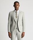 REMUS UOMO LUCIAN Check 3-Piece Suit - 40R/34R New Summer 24 DPD NEXT DAY