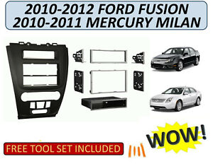 2010-2012 FORD FUSION, 2010-2011 MERCURY MILAN CAR STEREO DASH KIT 