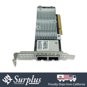ASUS PEB-10G/57840-2T Dual Port 10GB RJ45 PCIe NIC Network Adapter Low Bracket - Afbeelding 1 van 4