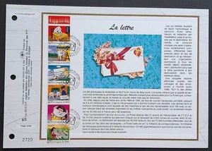 Feuillet CEF 1er jour 1319 1997 Journée de la Lettre - Picture 1 of 1