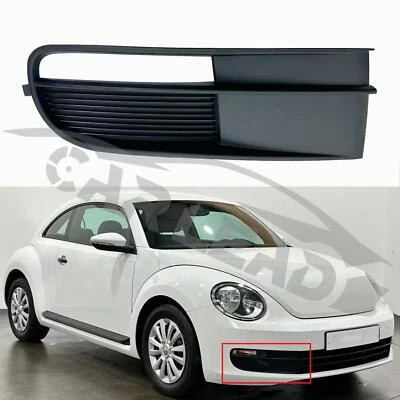 Right Side For VW Beetle 2012-19 Front Fog Light Cover Lower Grille VW1039128 Foto 1 de 4