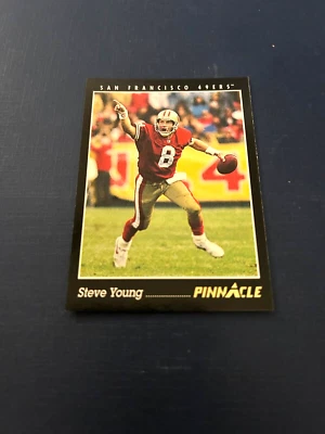1993 Pinnacle Football Steve Young #255 HOF Set Break NM - Image 1 of 2