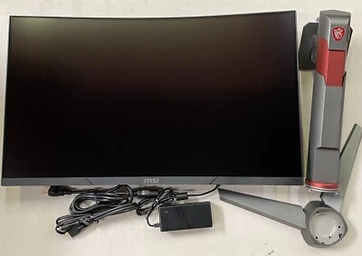 MSI G27C5 27 1920x1080 165Hz 1ms FreeSync Curved Monitor MAG27C Excellent Cond. - Image 1 of 2