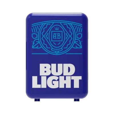 Bud Light 6 Can Portable Mini Fridge New - Image 1 of 4