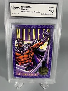 1993 Skybox Marvel X-Men 2 MAGNETO GOLD Foil Chase GMA 10 (Low Pop, PSA Pop 1)🔥 - Picture 1 of 2