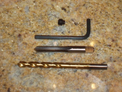 Ford 1937-47 Columna Drop Encendido Bloqueo Cilindro Juego Tornillos Llave Hurd Cabeza Plana Foto 1 de 4