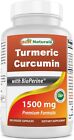 Best Naturals Turmeric Curcumin 1500mg 180 Vegetarian Capsules
