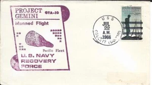 COLLETT (DD-730) 22 July 1966 Locy Type 2(n)(USS) Gemini 10 Pacific Recovery - Picture 1 of 1