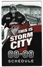 2008-09 Guelph Storm OHL Hockey Schedule !!! ADT Canada Russia Challenge