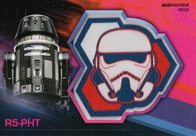 Solo A Star Wars Story, R5-PHT ‘Stormtrooper’ Manufactured patch Card MP-RS /99 - Image 1 of 2