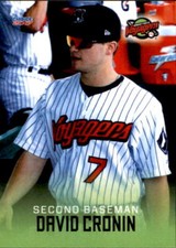 2017 Great Falls Voyagers Choice #8 David Cronin Orland Park Illinois IL Card