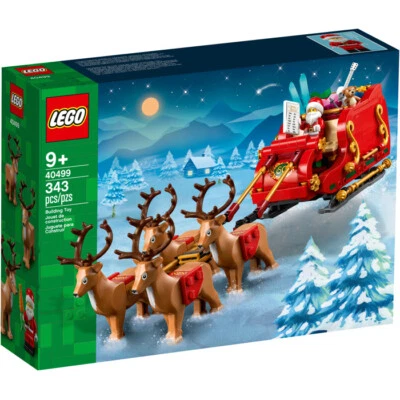LEGO Santa's Sleigh Exclusive Kit Christmas Holiday Gift Set 40499 (SEALED) - Image 1 of 2