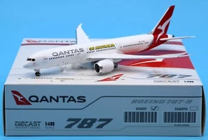 JC Wings 1:400 Qantas [Go Australia] Boeing B787-9 Diecast Aircraft Model VH-ZNH - Foto 1 di 13