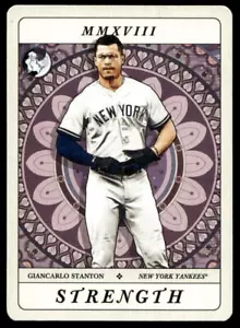 2018 Topps Gypsy Queen TOD-3 Giancarlo Stanton Yankees Baseball Card - Picture 1 of 2