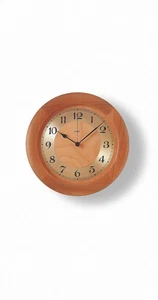 Modern wall clock with quartz movement from AMS AM F5809/16 NEW - Picture 1 of 1