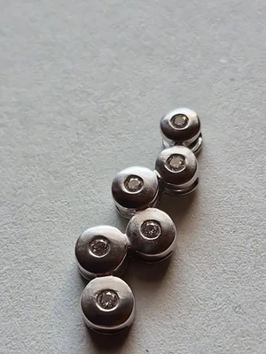 Edler 950er Platin Anhänger mit 6 lupenreinen Brillanten 0,15 ct - Bild 1 von 4