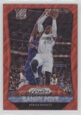 2015-16 Panini Prizm Ruby Wave Prizm /350 Randy Foye #133 - Image 1 of 2
