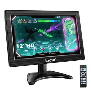 Eyoyo 11.6inch HDMI Monitor VGA BNC AV Screen Portable Computer Gaming Display - Picture 1 of 9