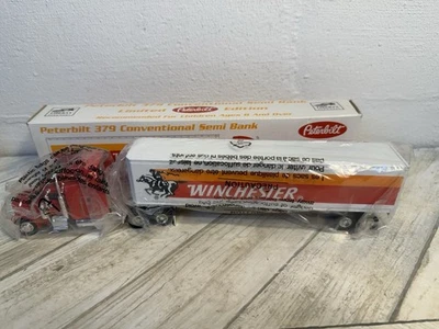 Winchester Peterbilt 379 Semi Truck Bank Die Cast New In Box 1994 - Image 1 of 4